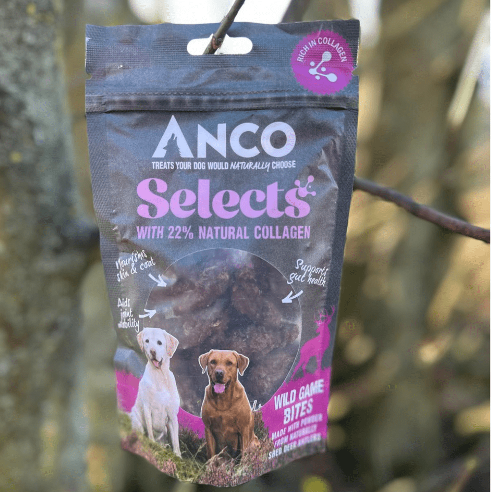 Anco Selects Wild Game Bites with Collagen 85g - The Urban Pet Store - Dog TreatsAnco5060586236373