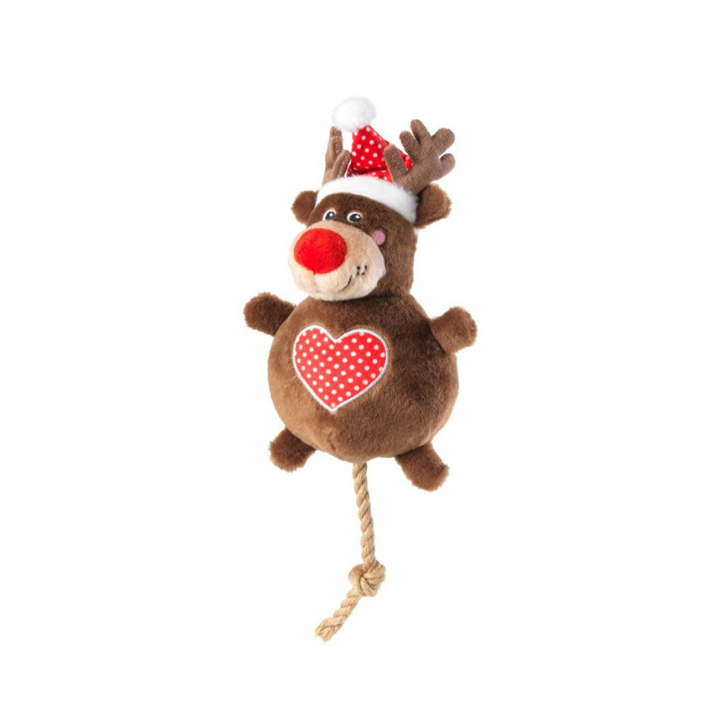 House of Paws Rudolph Snowball Toy - The Urban Pet Store - Dog Toys